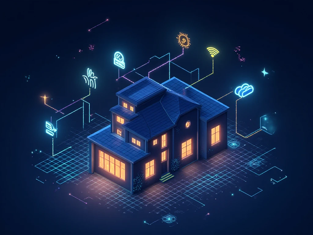 Maison intelligente connectée